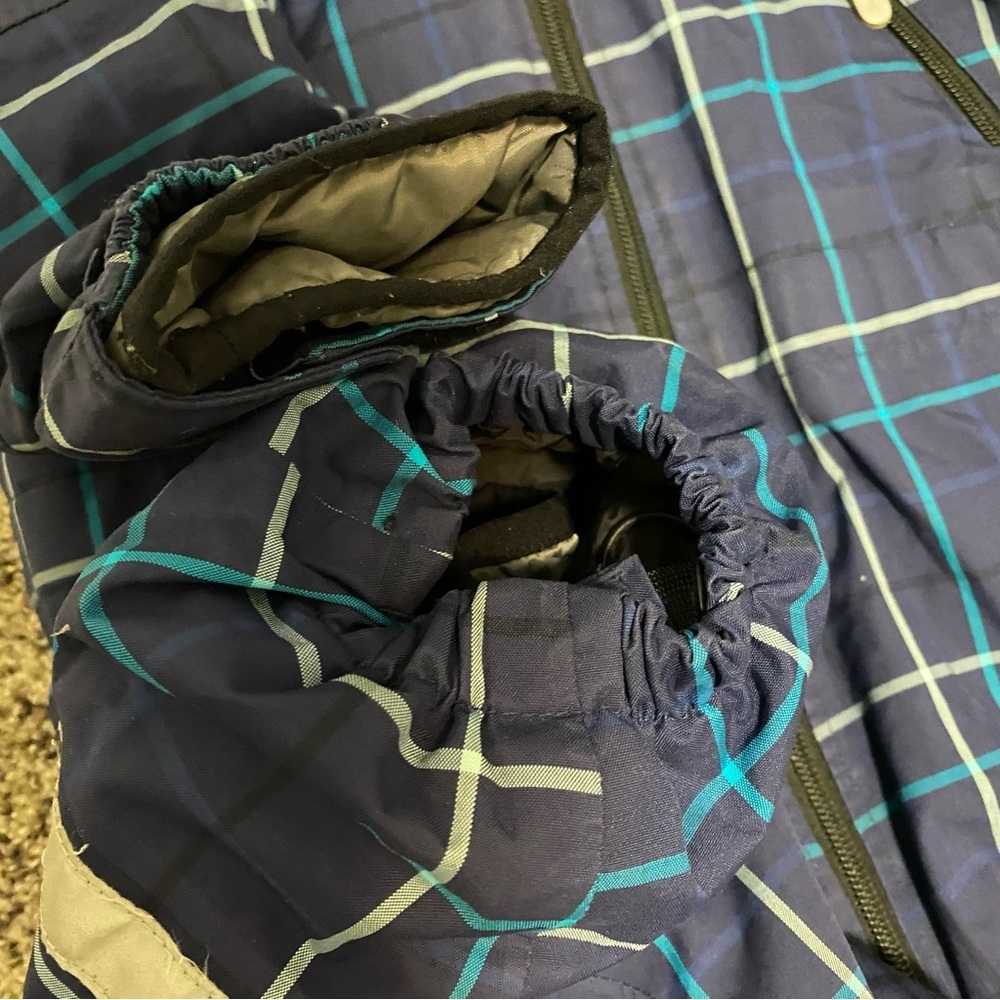 Polarn O Pryet Waterproof Performance Snowsuit 1-1.5yr 12-18 m Fleece Lined Snow - Picture 5 of 9